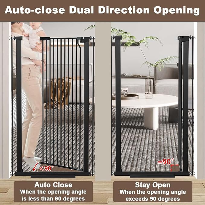 Fairy Baby 51.18" Extra Tall Pet Gate - Image 5
