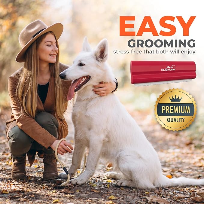 EasyGroomer Deshedding Brush for Dogs & Cats – Undercoat Grooming Tool for - Image 8