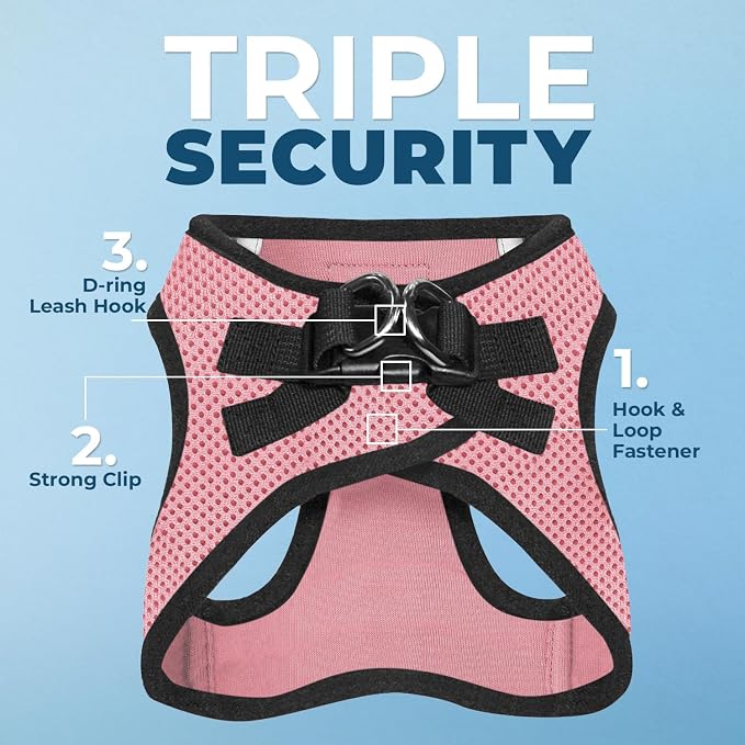Best Pet Supplies Voyager Step-in Air All Weather Mesh Harness and Reflective - Image 2