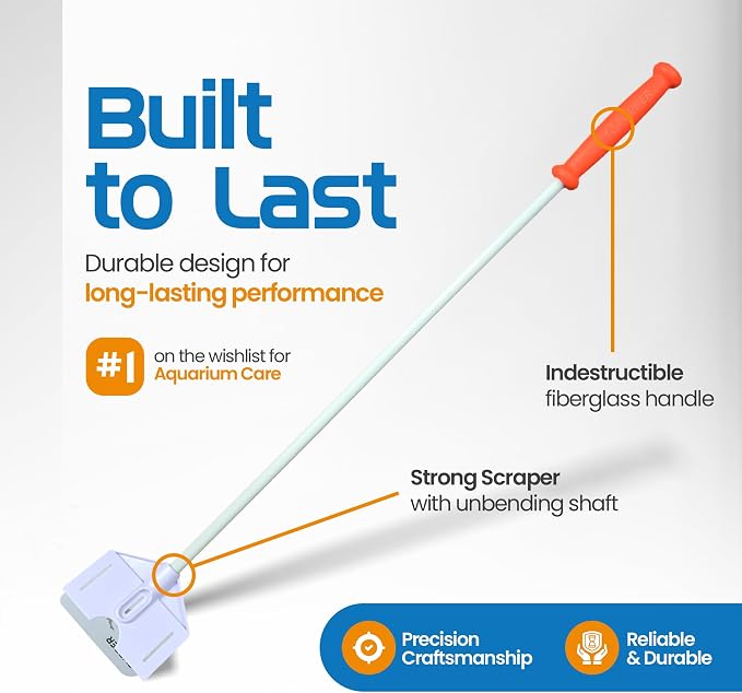 FLIPPER Platinum Hand Algae Scraper – Aquarium Glass and Acrylic Cleaner - Image 4