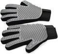 Pet Hair Removal Glove for Dogs & Cats, Bathing and Washing, Safe for by NVNAN