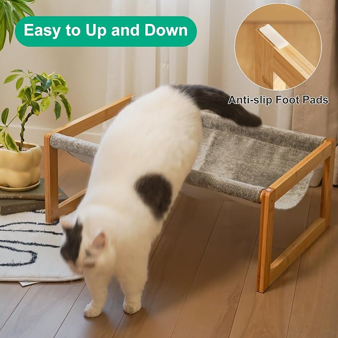 Elevated Cat Bed, Large Hammock - Image 3