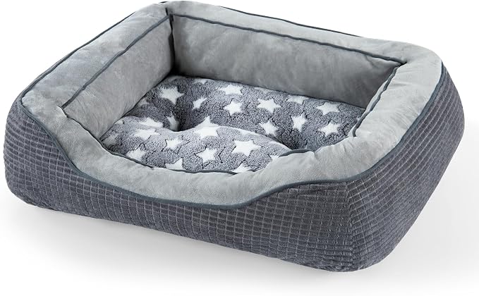 SIWA MARY Dog Beds for Small Medium Large Dogs & Cats. Washable Pet Bed by SIWAMARY