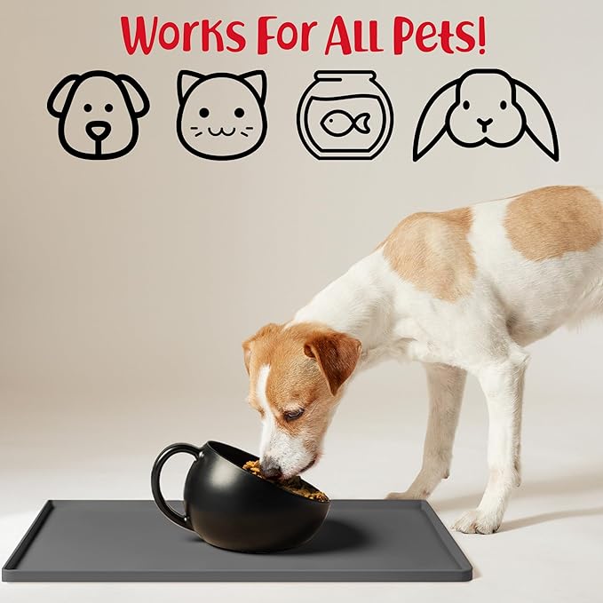DogBuddy Dog Food Mat – Waterproof Dog Bowl Mat - Image 4