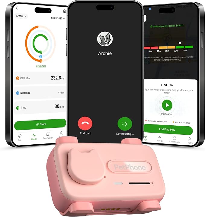 Pet Phone – Smart GPS Pet Tracker by Lodoba