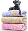 Dog Blankets for Large Dogs, 3 Pack Dog Blanket Washable 41" x 31", Fuzzy Soft by NXDZI