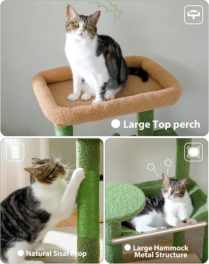 Cactus Cat Tree for Large Cats - Image 4
