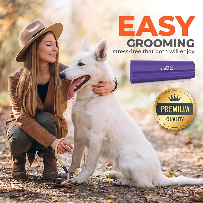 EasyGroomer Deshedding Brush for Dogs & Cats – Undercoat Grooming Tool for - Image 8