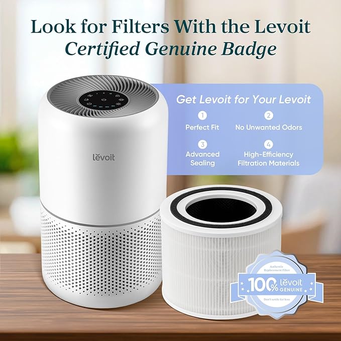 LEVOIT Air Purifier for Home Allergens Pets in Bedroom, Covers Up to 1073 ft² - Image 5