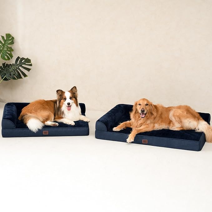 EHEYCIGA Memory Foam Dog Bed Large Size Dogs, Orthopedic Dog Bed Large - Image 9