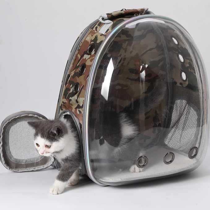 Cat Backpack Carrier Back Expandable Bubble Pet Carrier Backpack - Image 5