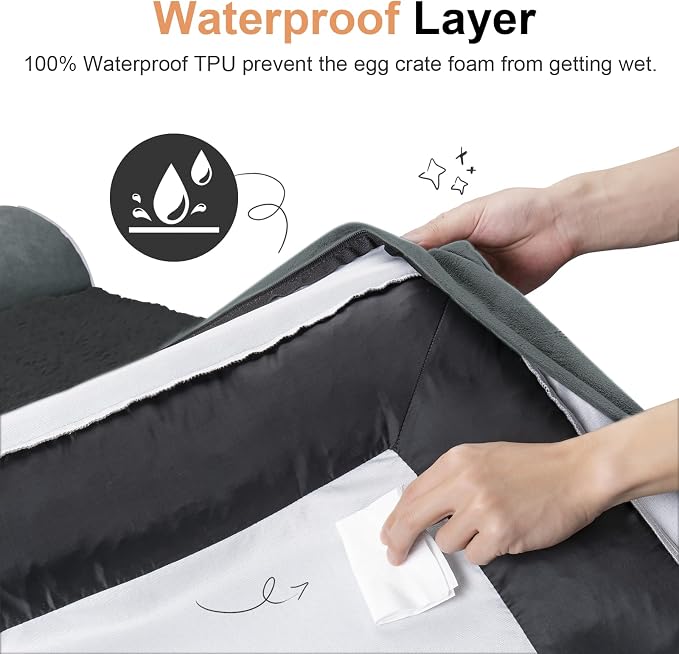 Large Dog Bed Orthopedic Washable: Beds Bolster XL Bed Big XLarge Dogs Memory - Image 4