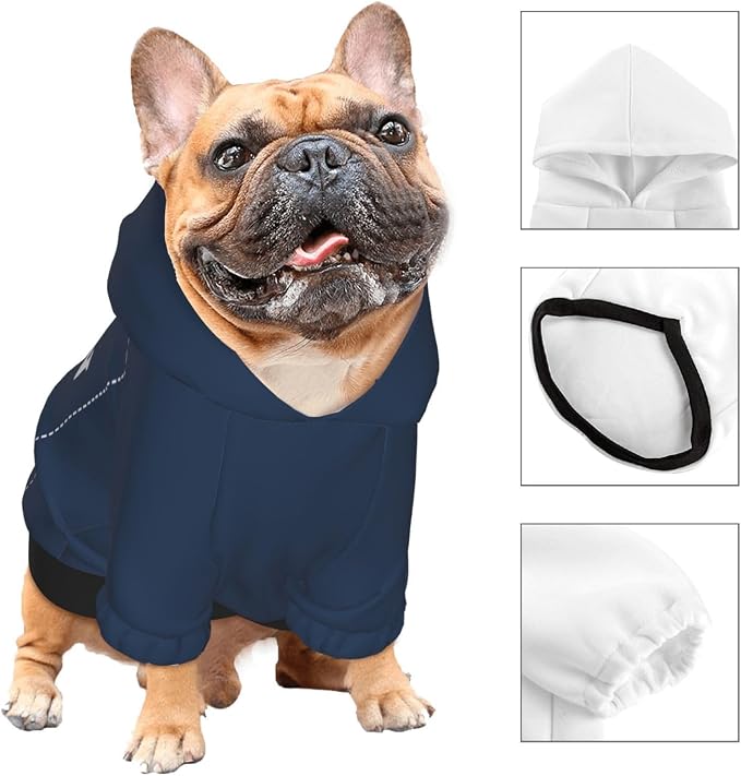 Dog Costume, Custom Dog Hoodie, Dog Name Costume Holiday Pet Pajamas Outfit - Image 3