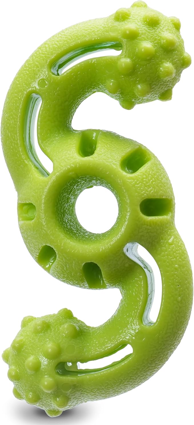 Arm & Hammer for Pets Nubbies Dog Dental Toys TPR Wave Toy, Mint Flavored - Image 3