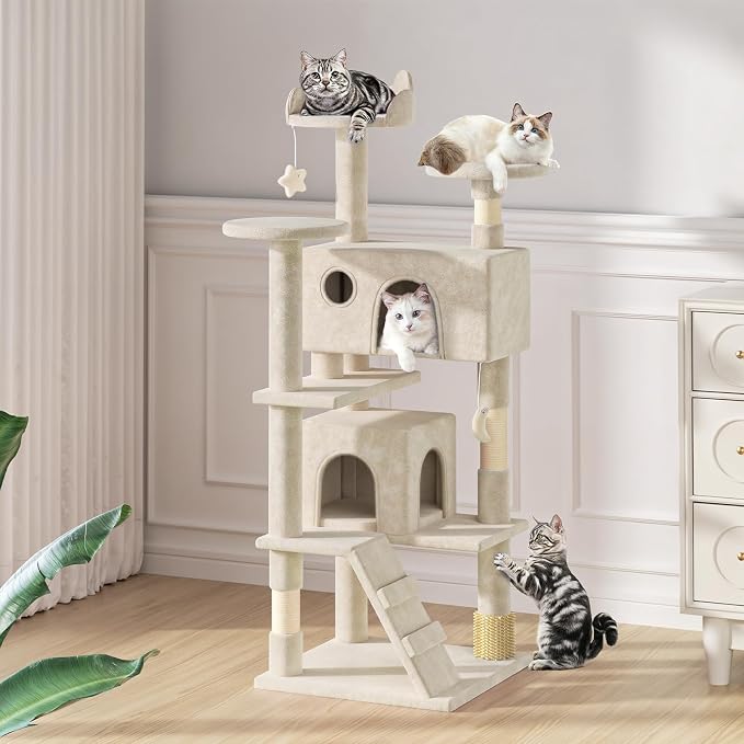 MoNiBloom 54 Inch Cat Tree Tower - Image 3