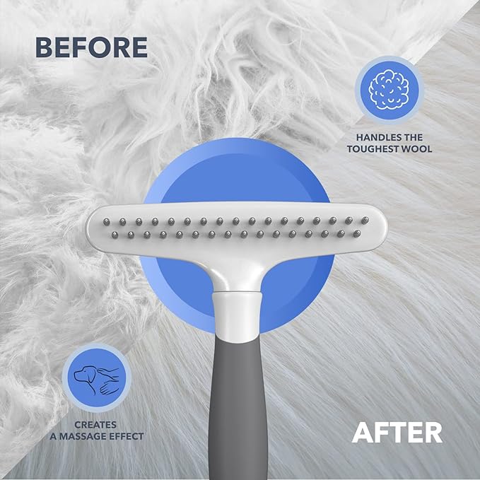 Dog rake deshedding dematting Brush Comb - Image 6