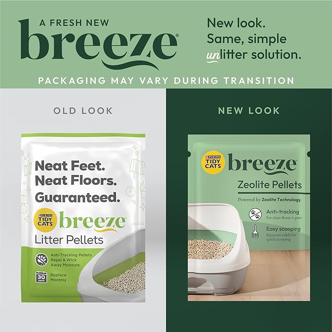 Purina Tidy Cats Litter Pellets, Breeze Refill Litter Pellets in Recyclable Box - Image 2