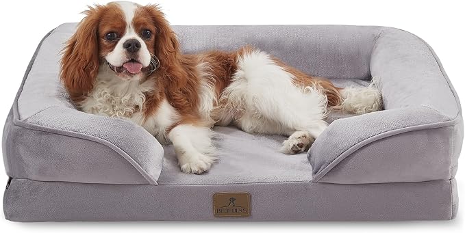 Bedfolks Orthopedic Dog Bed, Waterproof Dog Sofa Bed by Bedfolks