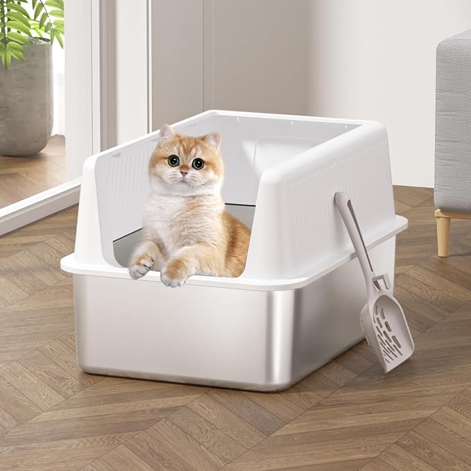 Stainless Steel Cat Litter Box - Image 5