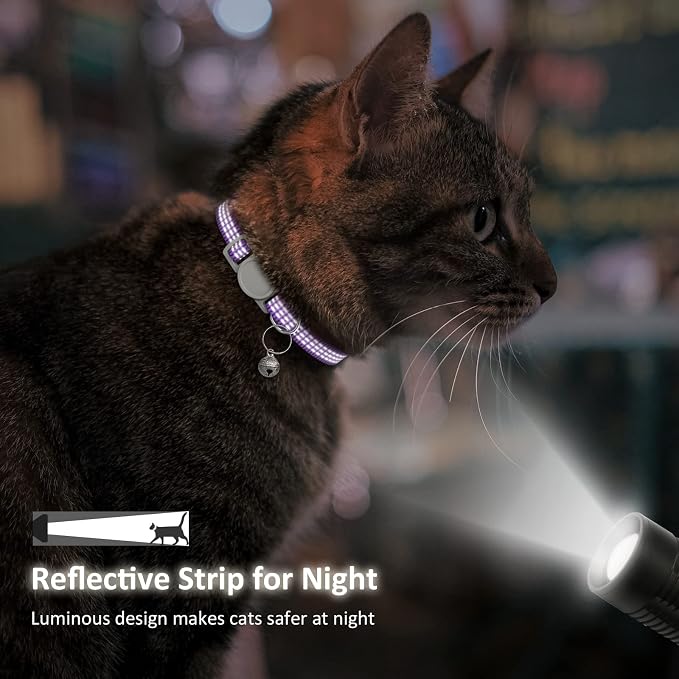 5 Pack Reflective-Breakaway Cat Collars - Image 5