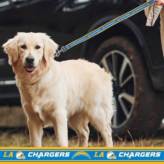 NFL PET Collar Los Angeles Chargers Dog Collar, Large Football Team Collar - Image 4