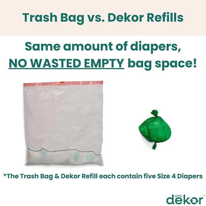 Diaper Dekor EKO Plus Diaper Pail Gift Set - Image 7