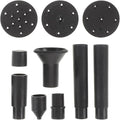 VICASKY Solar Bird Bath Fountains Accessories 10 Pcs Plastic Nozzles Pond by VICASKY