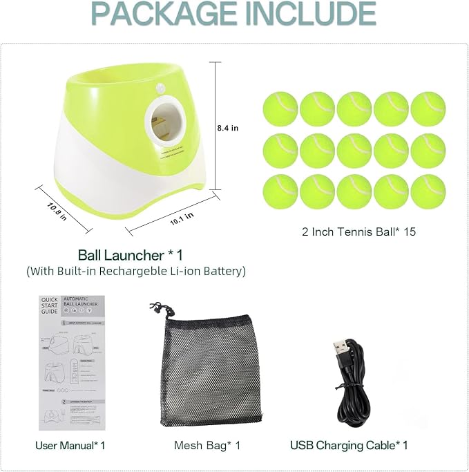 Automatic Dog Ball Launcher, Dog Ball Thrower Machine - Image 5