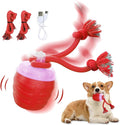Interactive Dog Toy, Motion Activated Rolling Squeaky Ball by Huimpet