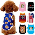 Custom Dog Shirt with Name Photo Text Logo Personalized Dog Pullover Shirts by Unknown