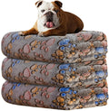 Rezutan 1 Pack 3 Blankets for Dogs, Dog Blanket for Medium Pet Cat, Premium by Rezutan