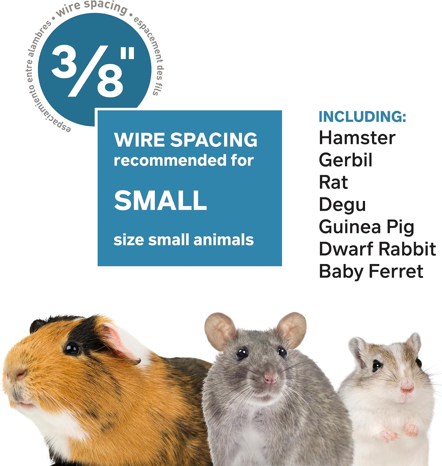 Prevue Pet Products Small Animal Home, Blue - GlobalHabitat Supply