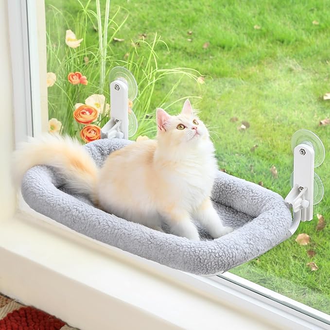 Zakkart Foldable Cat Hammock for Window by Zakkart