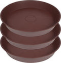 3 Pack of 20 22 inch Plant Saucer, 3.6" Depth Tray, Large Garden Plastic Flower by Bleuhome