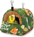 Wontee Bird Nest House Winter Warm Snuggle Hut Bird Bed Hanging Hammock by Wontee