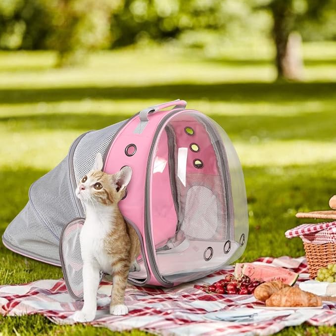 Cat Backpack Carrier Back Expandable Bubble Pet Carrier Backpack - Image 6