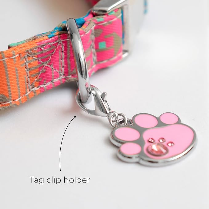 PAWNIMALS Paw Shape Dog ID Tag Stainless Steel Custom Laser Engraved, Cute - Image 9