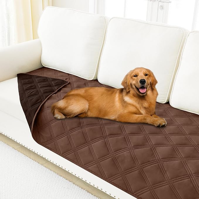 Smiry Waterproof Dog Bed Cover Blanket 40x80, Soft Reversible Pet Blanket by Smiry