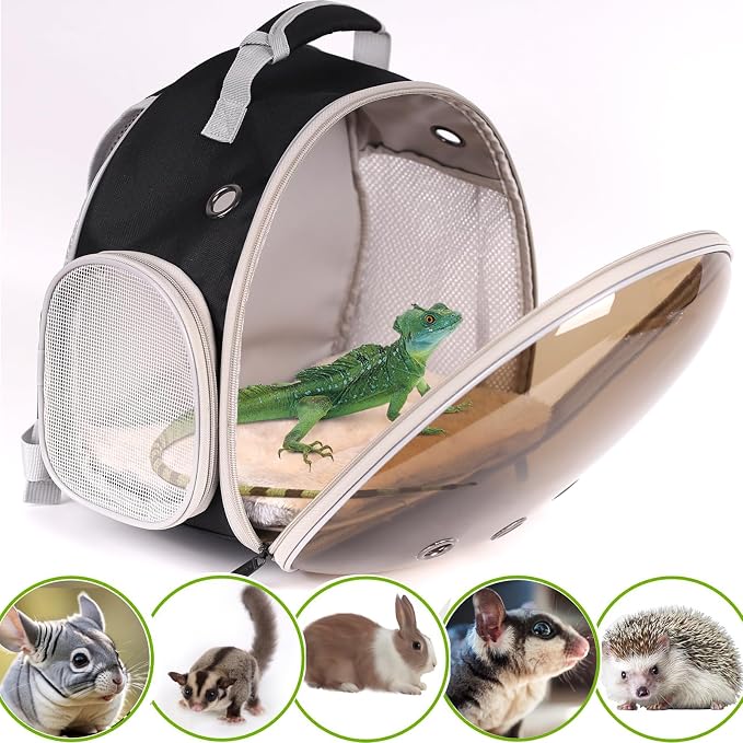 Bearded Dragon Travel Backpack Carrier - Image 6