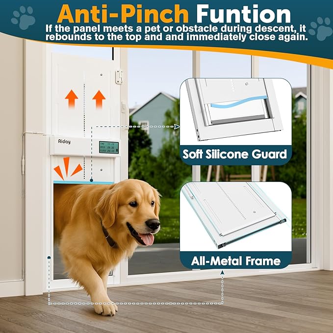Automatic Sliding Glass Dog Door - Image 7
