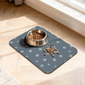 Dog Food Mat, Diatom Ooze Cat Water Mats Non Slip by Wenbokmin