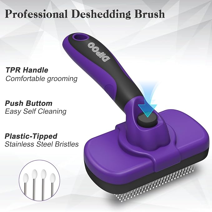 Self Cleaning Cat & Dog Grooming Brush - Image 2