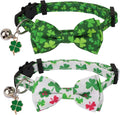 ADOGGYGO St. Patrick's Day Cat Collars by ADOGGYGO