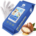 Pet Cleaning Glove Wipes for Dogs & Cats, Hypoallergenic Deodorizing Disposable by PUPMATE