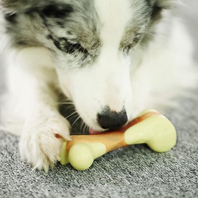 Tikaton Dog Chew Toys for Aggressive Chewers, Peanut Butter Flavor Durable Dog - Image 5