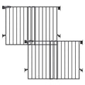 Babelio Baby Gate for Stairs, Kitchen & Doorways, No Bottom Bar| Easy by BABELIO
