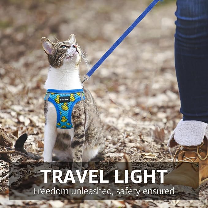 SCENEREAL Cat Harness & Leash Set Escape Proof - Image 7