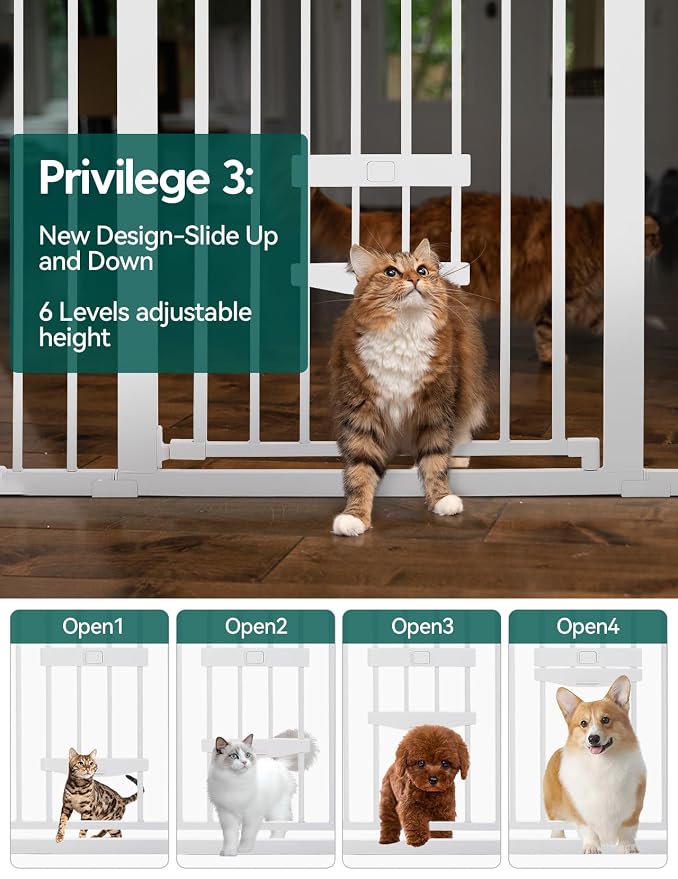 BABELIO 29-48" Extra Wide Baby Gate - Image 3