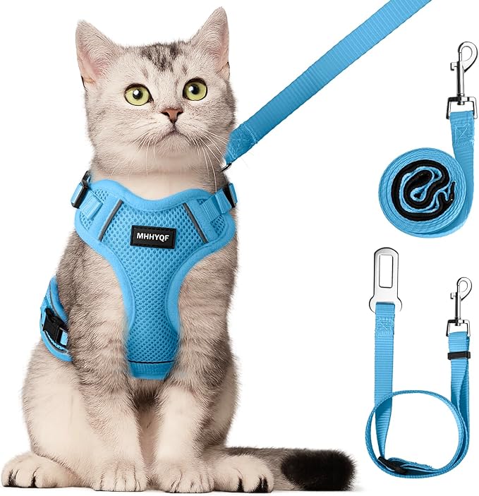 Cat Harness, Cat Car Harness and Leash by Unknown