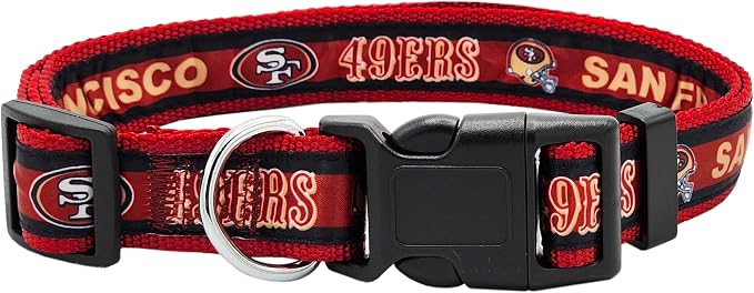 New & Improved Pets First NFL Licensed PET Collar- Heavy-Duty, and Durable New by PETSFIRST